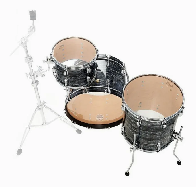 Ludwig Classic Maple Rock Black Oy., vue de profil, photo 4