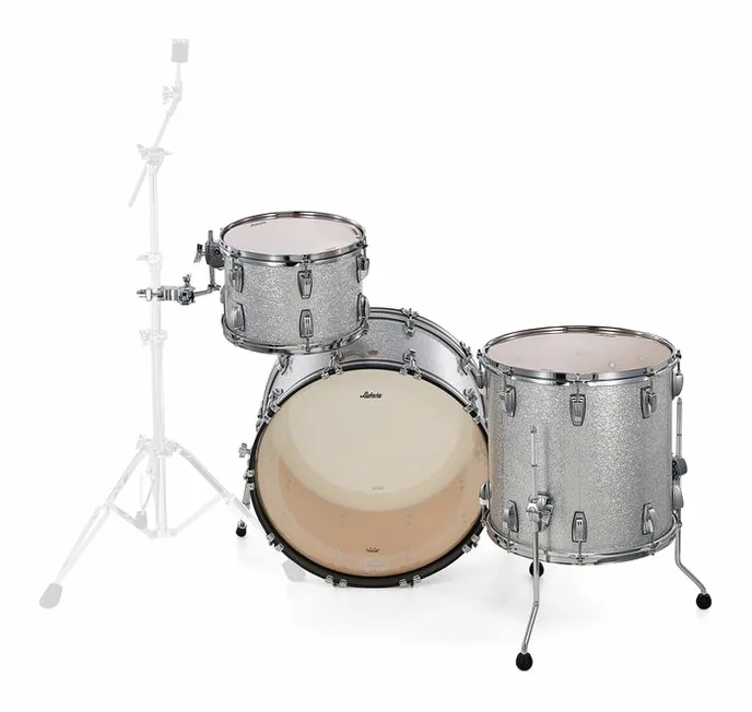 Ludwig Classic Maple Rock Silver Sp., sur fond neutre, photo 4