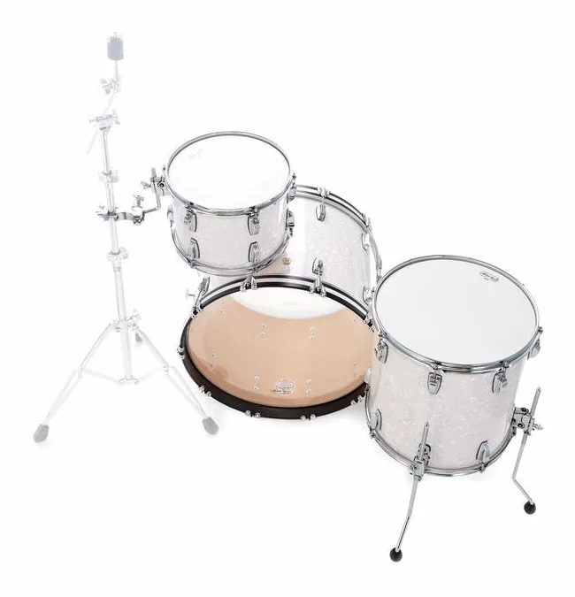 Ludwig Classic Maple Rock White Mar., vue de dessus, photo 4