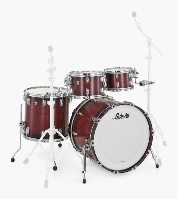 Ludwig Classic Oak Studio 22 Brown B., vue de près, photo 3