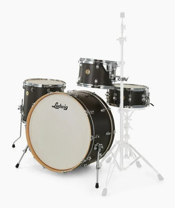 Ludwig Continental 4pc 24" Set B, sur fond neutre