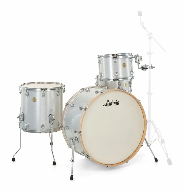 Ludwig Continental 4pc 26" Set S, sur fond neutre, photo 3