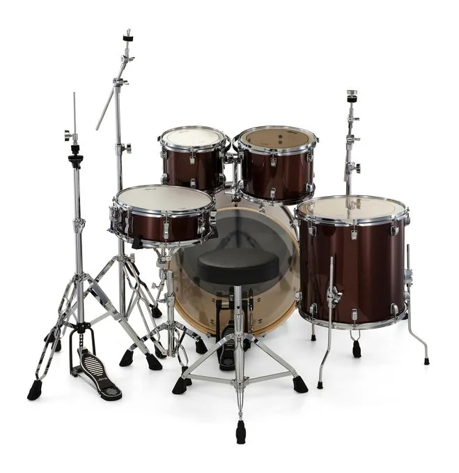 Ludwig Evolution 20" Caramel Sparkle, vue de près, photo 4