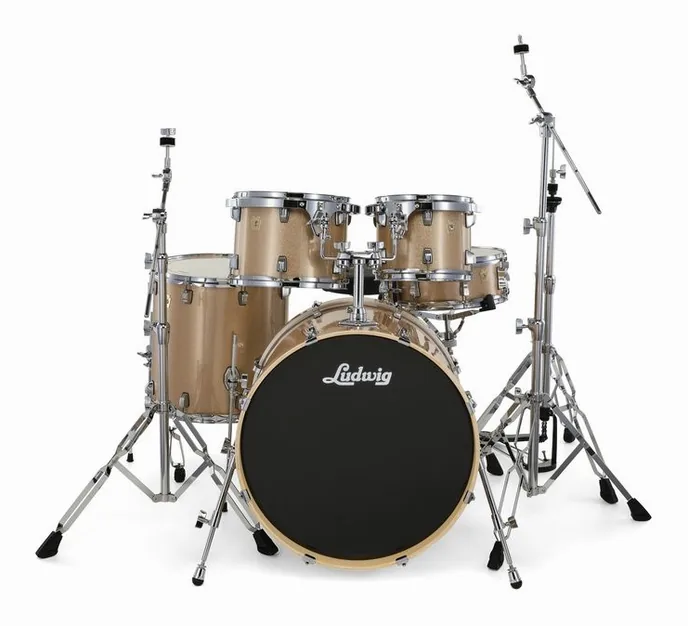 Ludwig Evolution 20" Prosecco Sparkle, sur fond neutre, photo 2