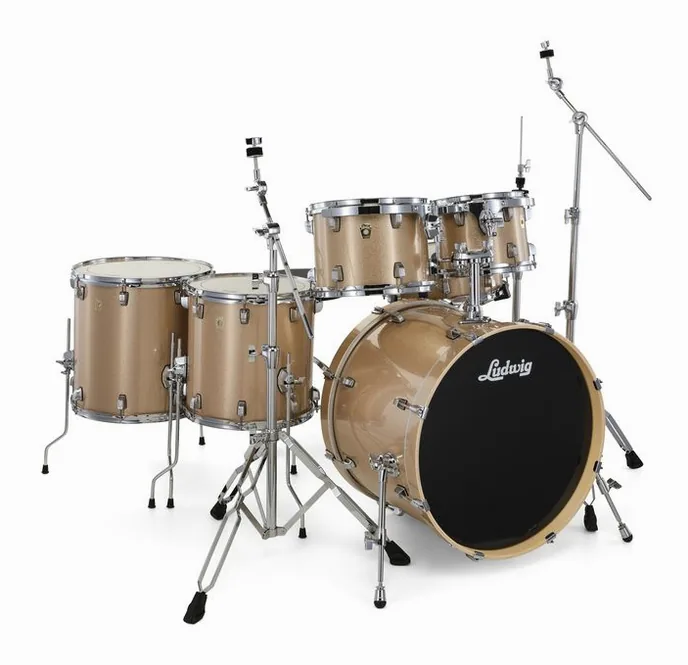 Ludwig Evolution 22" 6pc Prosec. Spkl, vue de dessus, photo 3