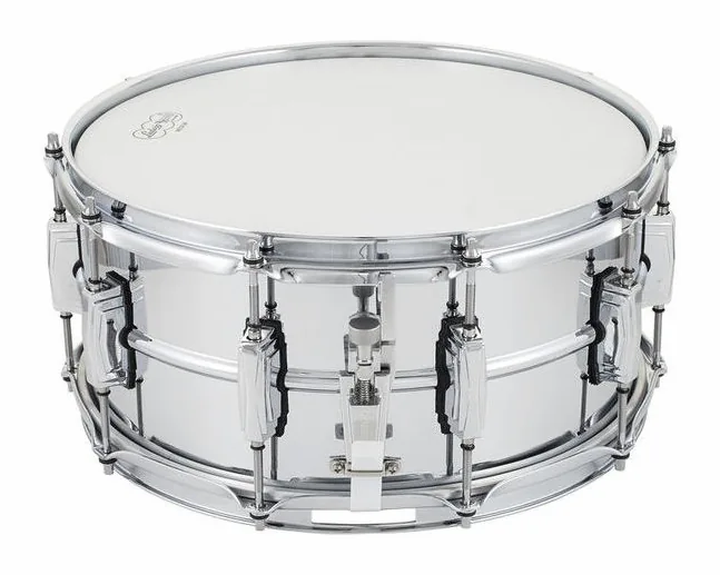 Ludwig LB402B Supra Phonic Snare, sur fond neutre, photo 2