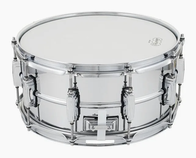 Ludwig LB402B Supra Phonic Snare, vue de dessus, photo 3