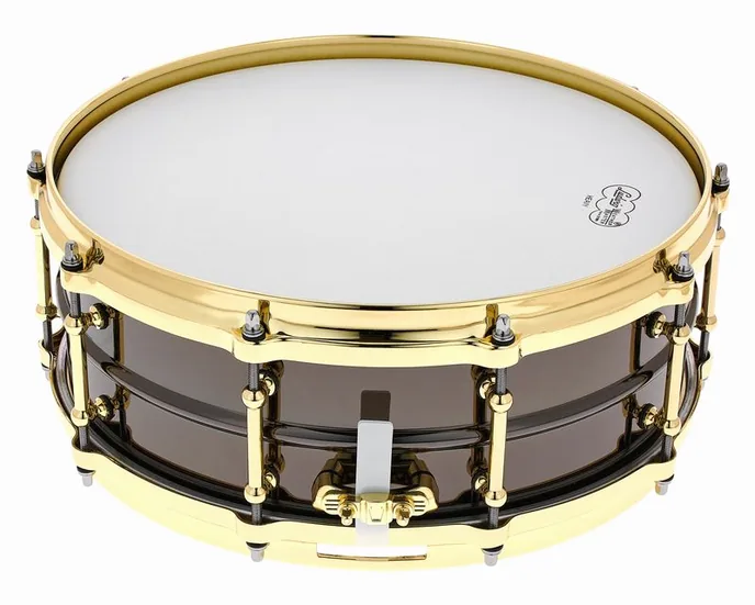 Ludwig LB416BT 14"x5" Black Beauty, vue de profil, photo 3