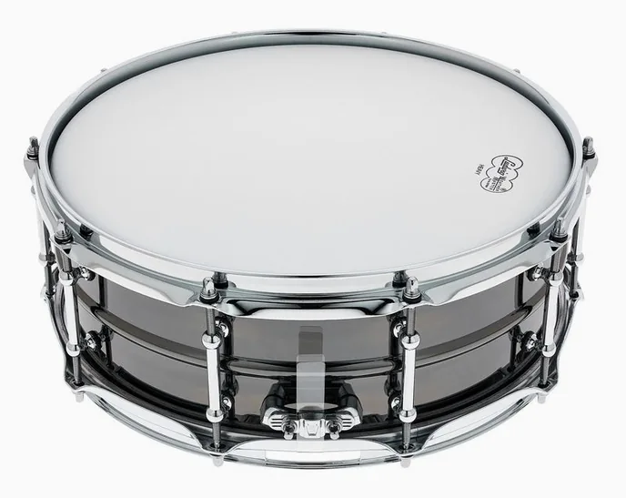 Ludwig LB416T 14"x05" Black Beauty, vue de face, photo 2