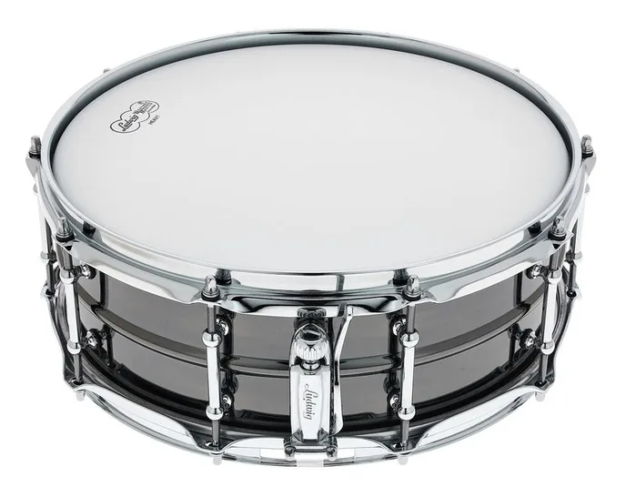 Ludwig LB416T 14"x05" Black Beauty, vue de face, photo 3
