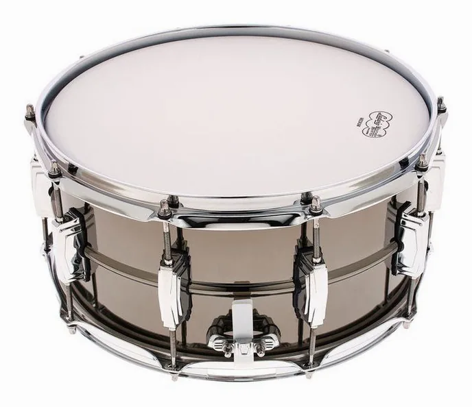 Ludwig LB417 14"x6,5" Black Beauty, vue de profil, photo 2
