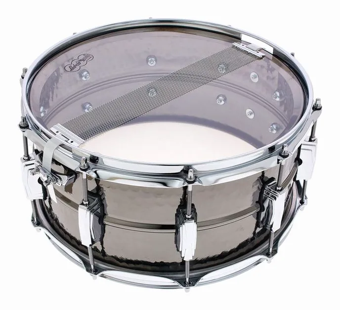 Ludwig LB417K 14" x 6.5" Black Beauty, vue de dessus, photo 4