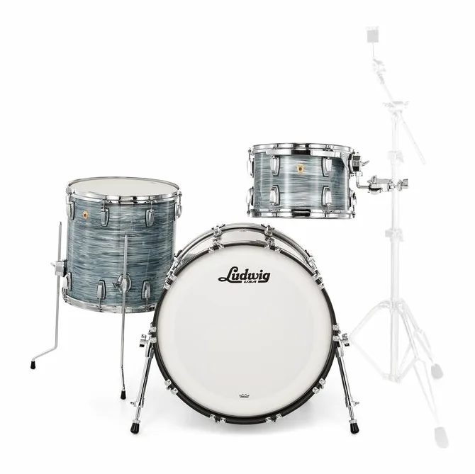 Ludwig Legacy Mahogany Fab Blue Oyst., vue de dessus, photo 2