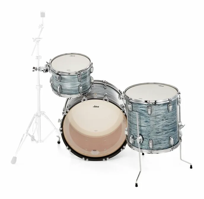 Ludwig Legacy Mahogany Fab Blue Oyst., vue de trois quarts, photo 4
