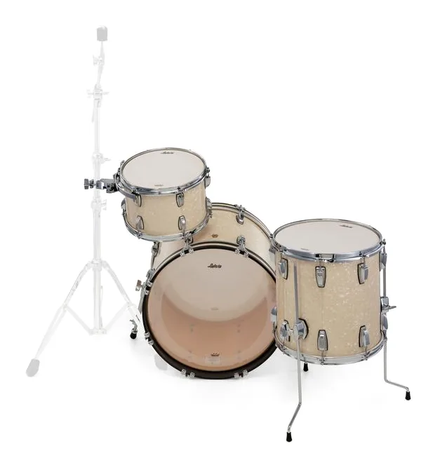 Ludwig Legacy Maple Downbeat V.White, vue de profil, photo 4