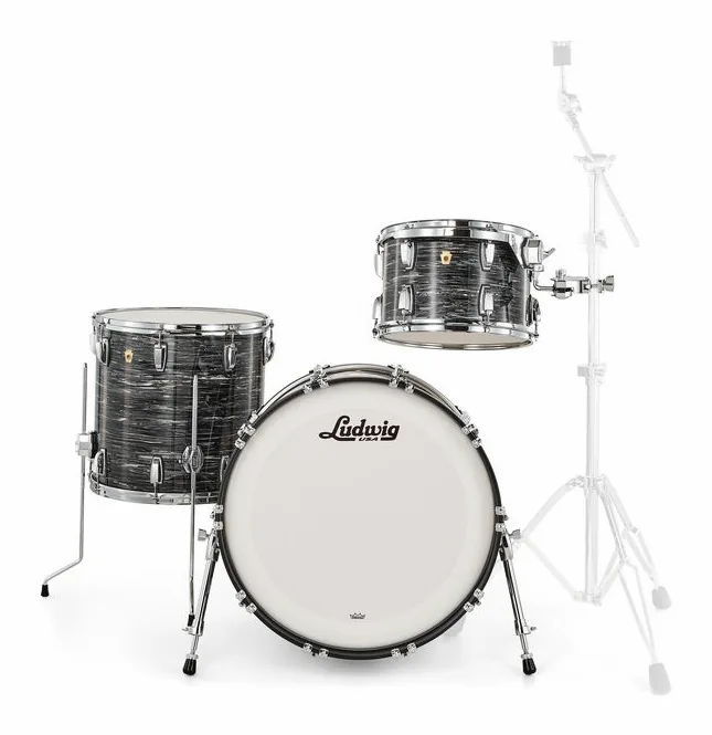 Ludwig Legacy Maple Fab Black Oyster, vue de trois quarts, photo 2