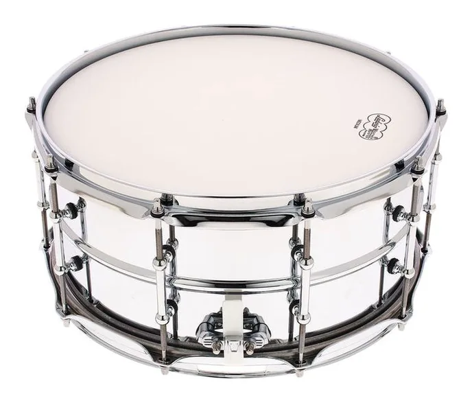 Ludwig LM402T Supra Phonic Snare, vue de trois quarts, photo 2