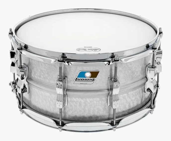 Ludwig LM405K 14"x6,5" Acrolite Snare, sur fond neutre