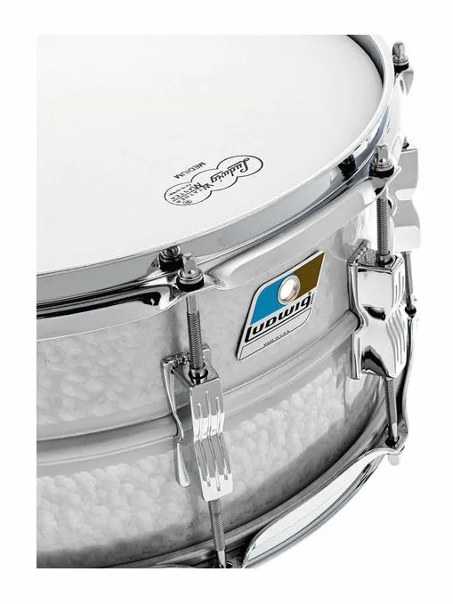 Ludwig LM405K 14"x6,5" Acrolite Snare, vue de près, photo 4