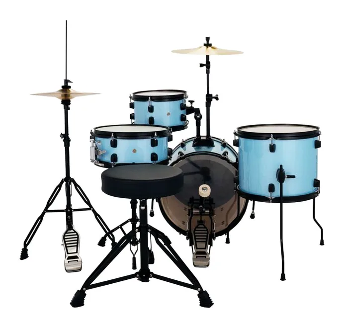 Ludwig Pocket Kit - Cryst. Blue Sprkl, sur fond neutre, photo 3