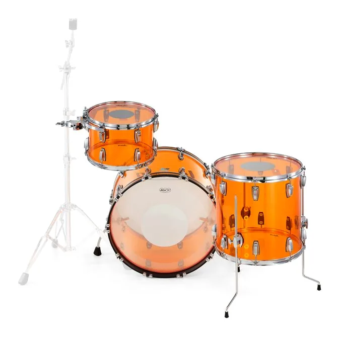 Ludwig Vistalite FAB Set Amber, sur fond neutre, photo 4