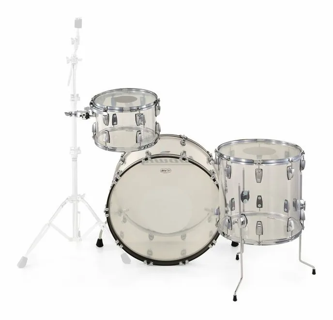 Ludwig Vistalite ProBeat Set Clear, vue de près, photo 4