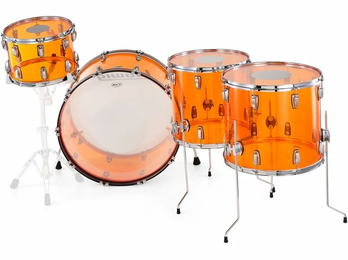 Ludwig Vistalite ZEP Set Amber, vue de face, photo 4