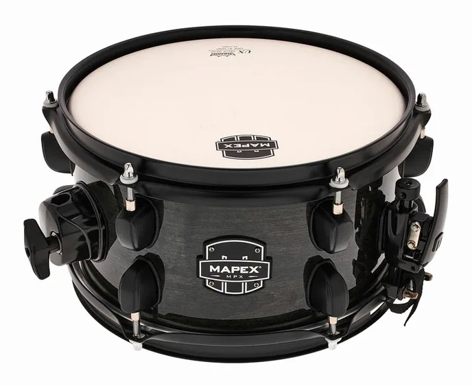 Mapex 10"x5,5" MPX Hybrid Snare BMB, sur fond neutre