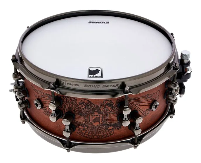 Mapex 12"x5,5" DL Warbird Snare Drum, sur fond neutre