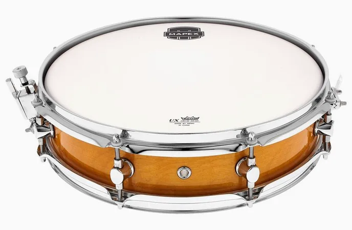 Mapex 14"x3,5" MPX Hybrid Snare CNL, vue de trois quarts, photo 4