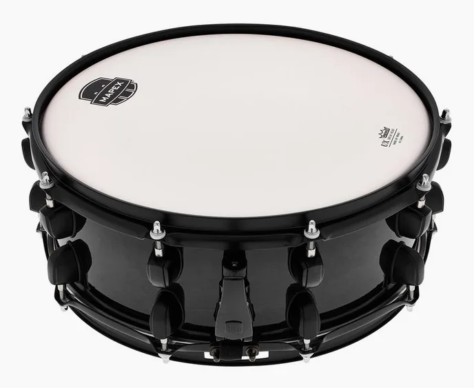 Mapex 14"x5,5" MPX Hybrid Snare BMB, vue de profil, photo 2