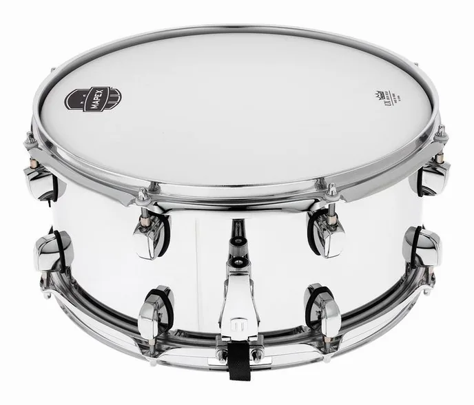 Mapex 14"x6,5" MPX Steel Snare CN, vue de dessus, photo 2