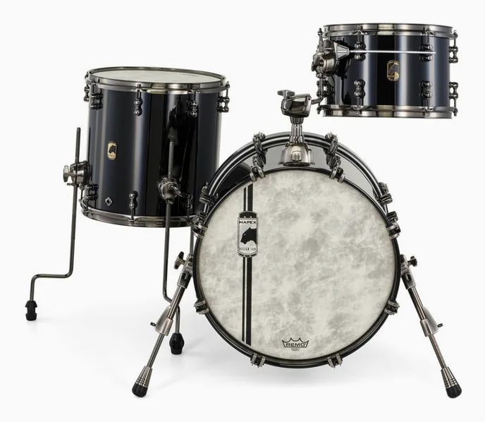 Mapex Black Panther Cherry Bomb - PB, vue de trois quarts, photo 2