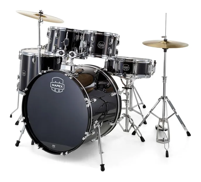 Mapex Comet Stage Dark Black #DK, vue de face
