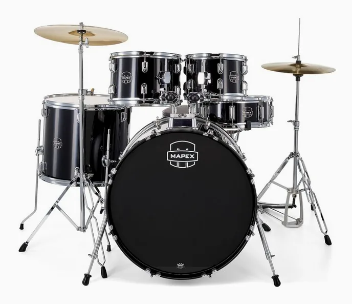 Mapex Comet Stage Dark Black #DK, vue de face, photo 2