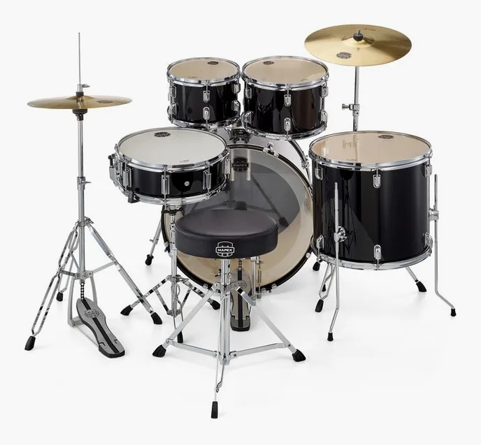 Mapex Comet Stage Dark Black #DK, sur fond neutre, photo 4
