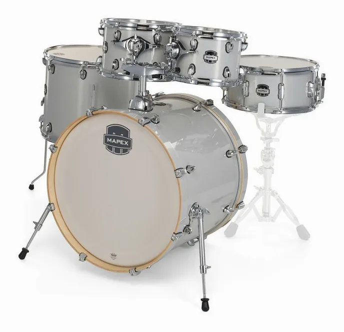 Mapex Mars Birch Stage Shell Set DT, de face sur fond neutre