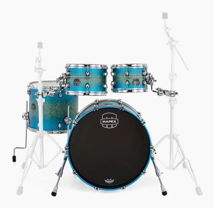 Mapex Saturn Evo Maple Stage PT, vue de trois quarts, photo 2