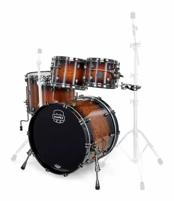 Mapex Saturn Evolution Maple-MZ, de face sur fond neutre