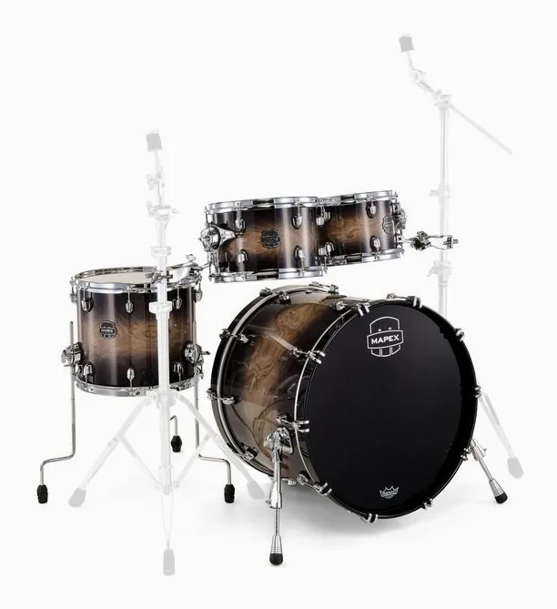 Mapex Saturn VI Fusion Black Ink, vue de face, photo 3