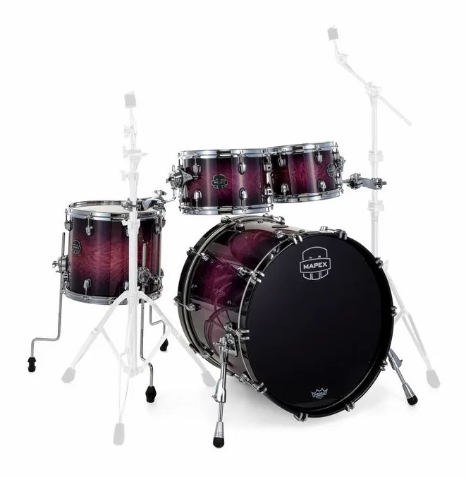 Mapex Saturn VI Fusion Royal Purple, sur fond neutre, photo 3