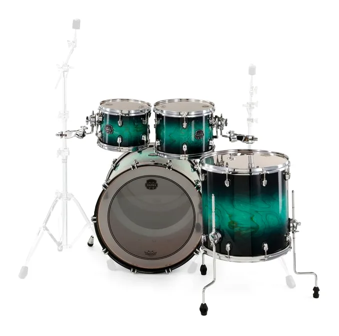 Mapex Saturn VI Stage Marine Teal, vue de profil, photo 4