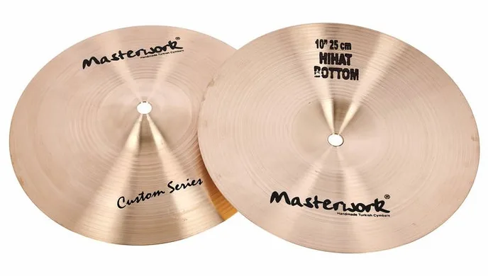 Masterwork 10" Custom Hi-Hat, vue de face, photo 3