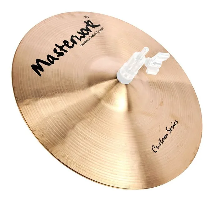 Masterwork 12" Custom Hi-Hat, vue de près, de face