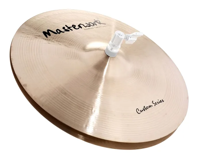 Masterwork 14" Custom Hi-Hat, sur fond neutre