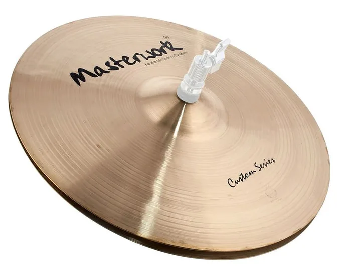 Masterwork 14" Custom Rock Hi-Hat, sur fond neutre