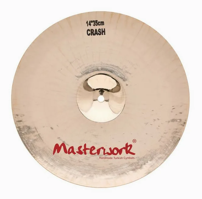 Masterwork 14" Troy Crash, vue de dessus, photo 2