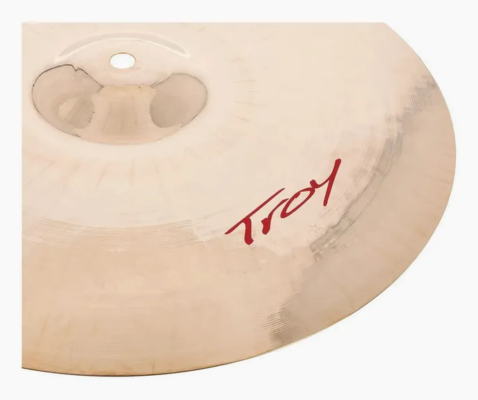 Masterwork 14" Troy Crash, vue de face, photo 4