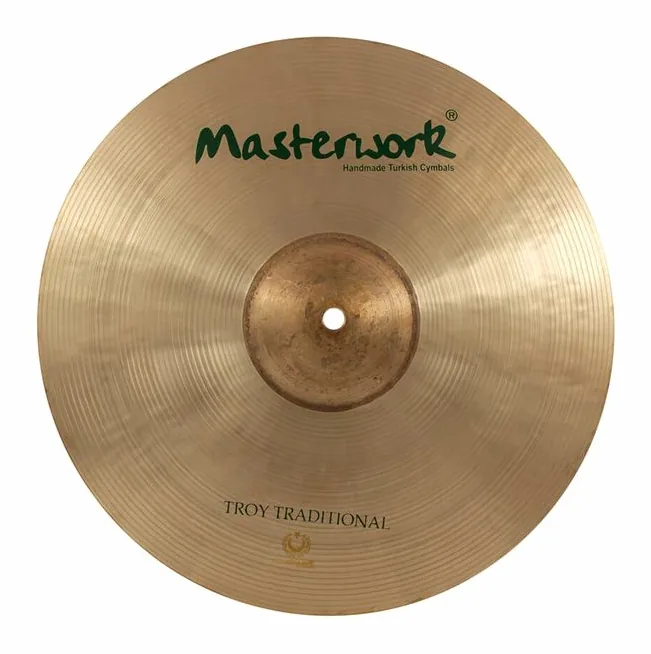 Masterwork 14" Troy Traditional Hi-Hat, sur fond neutre