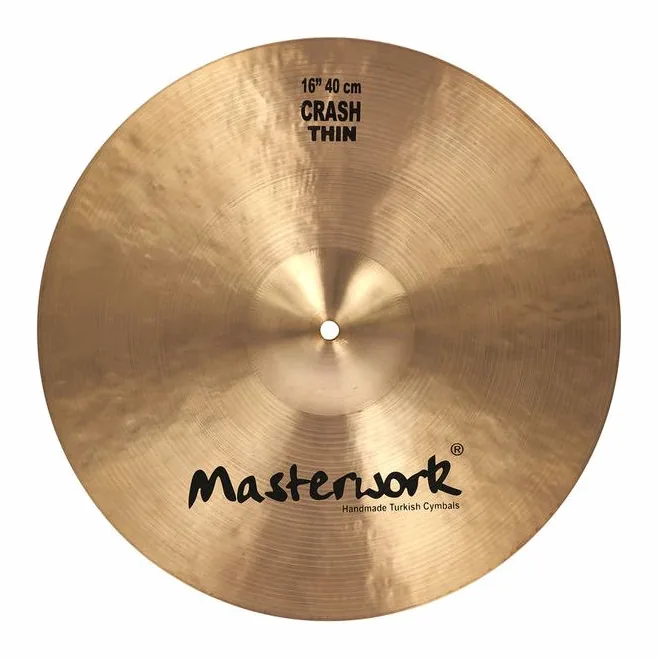 Masterwork 16" Custom Thin Crash, vue de face, photo 2